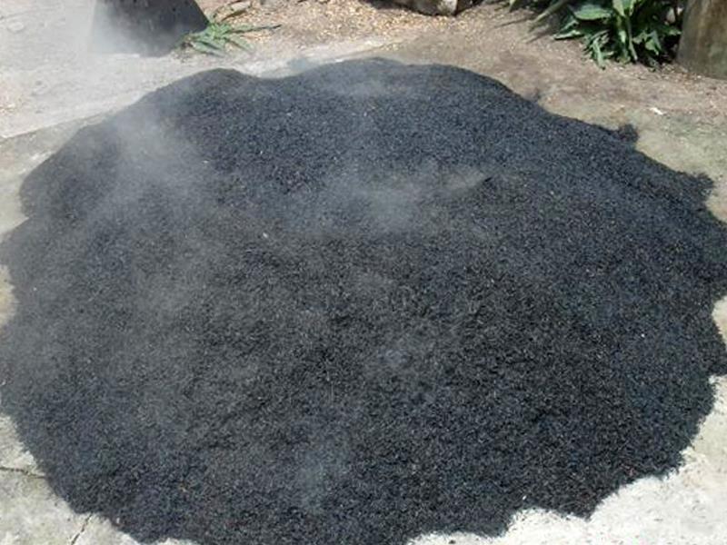 Vỏ trấu làm chất đốt