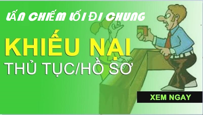 Yêu cầu gì cần đáp ứng khi soạn thảo đơn khiếu nại lấn chiếm lối đi?