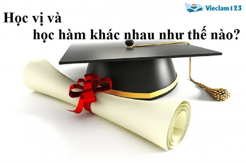 Làm rõ bậc lương của học hàm học vị