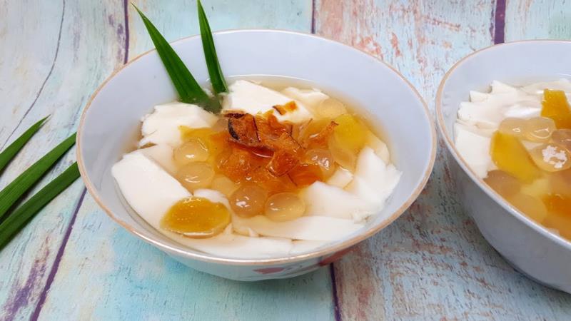 Cách làm tào phớ bằng đường nho đơn giản