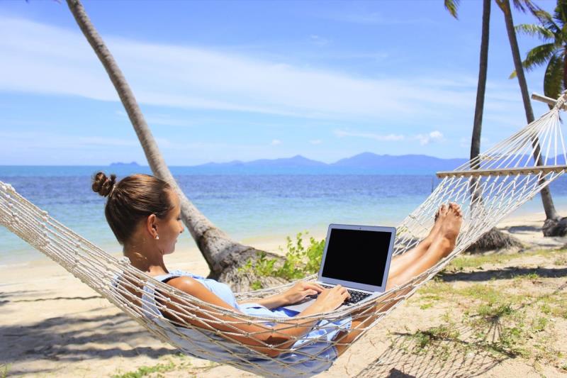 Nơi làm việc của Digital nomad thường không cố định