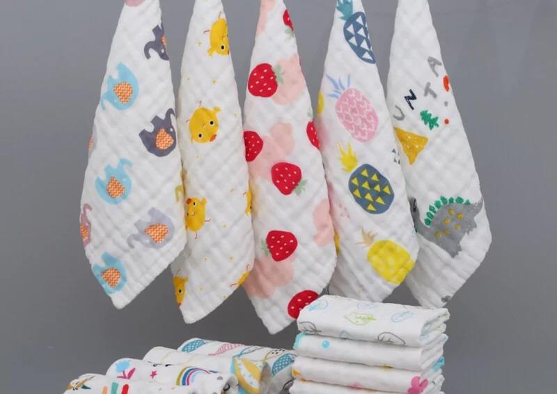 Một số lưu ý cần biết khi sử dụng khăn xô cho bé