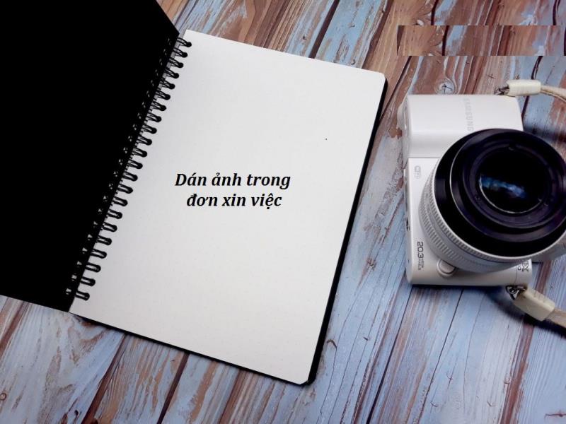 Lưu ý sử dụng đơn xin việc được dán ảnh