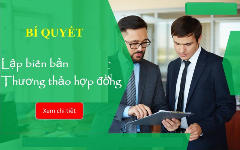 Lưu ý quan trọng để lập biên bản thương thảo hợp đồng hiệu quả
