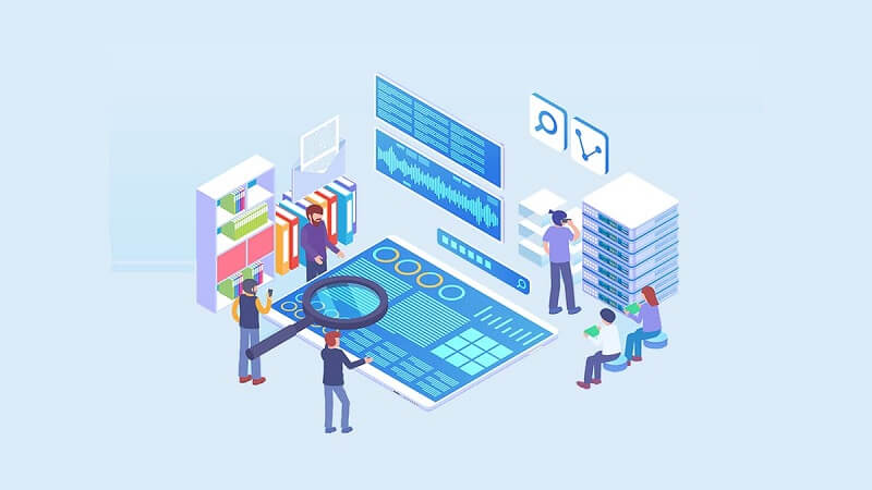 Market research analyst chuyên thu thập nguồn dữ liệu trong thị trường để phục vụ cho công việc quan trọng tiếp theo