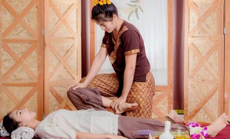 Massage chân