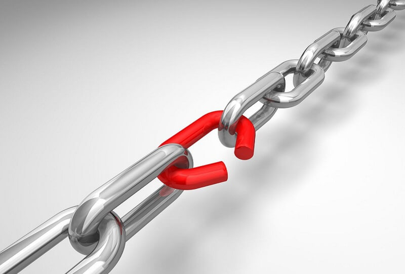 Một mắt xích yếu ớt có thể làm đứt gãy cả một dây chuyền