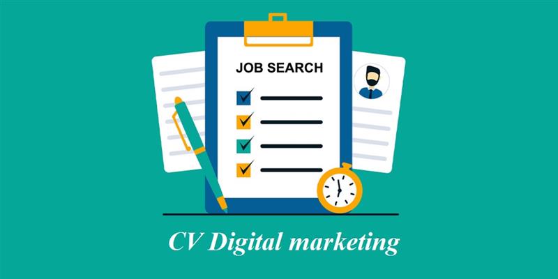 Mẫu CV xin việc ngành digital marketing