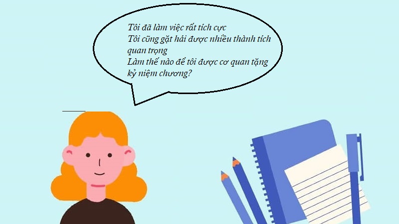 Mẫu báo cáo đề nghị xét tặng kỷ niệm chương