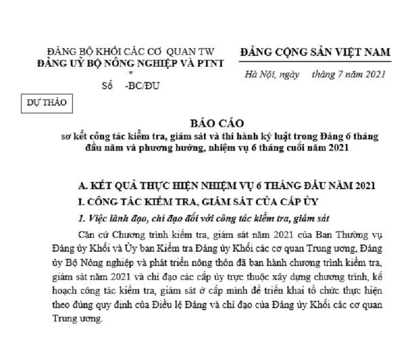 Cách viết mẫu báo cáo chi tiết