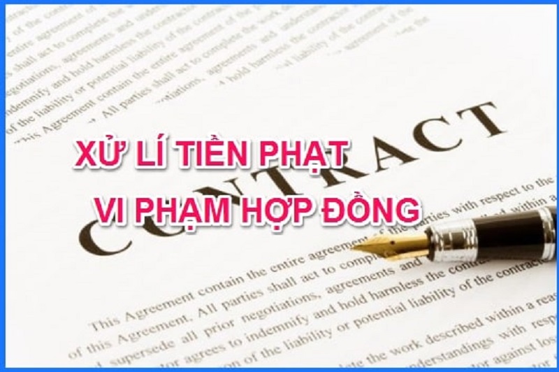 Quy định về mẫu biên bản phạt vi phạm hợp đồng