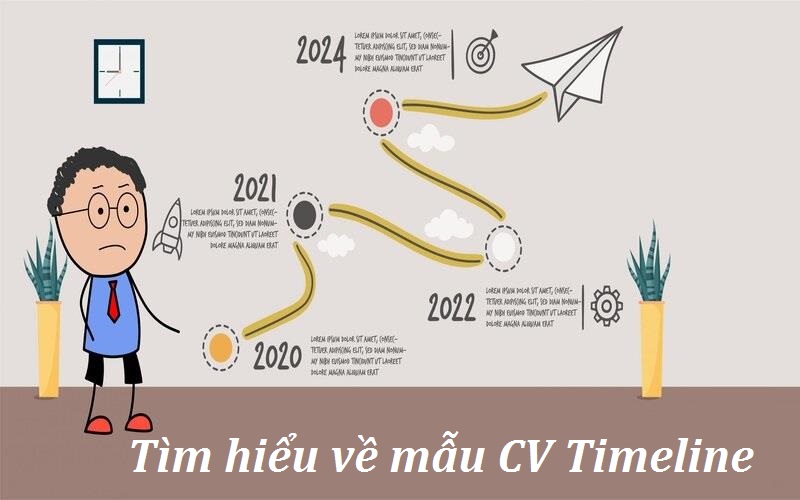Lưu ý với kiểu thiết kế timeline cho CV