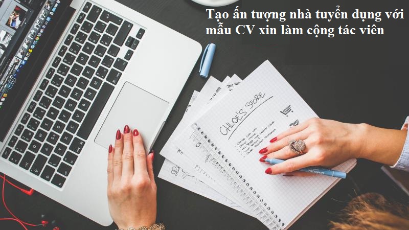 Nội dung mẫu CV xin làm cộng tác viên