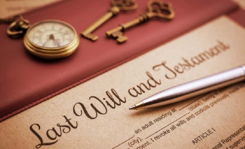 Mẫu di chúc có người làm chứng