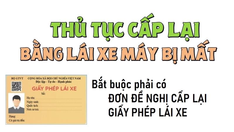 Mục đích sử dụng của mẫu đơn đề nghị xin cấp lại giấy phép lái xe