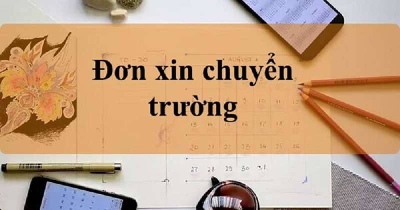 Mẫu đơn xin chuyển trường khác tỉnh là gì