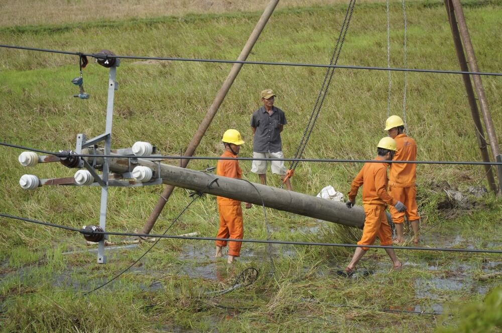 Có đủ các giấy tờ đi kèm với đơn di dời cột điện