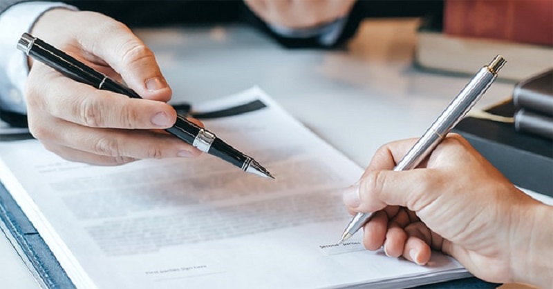 Nội dung phần kết và chữ ký xác nhận