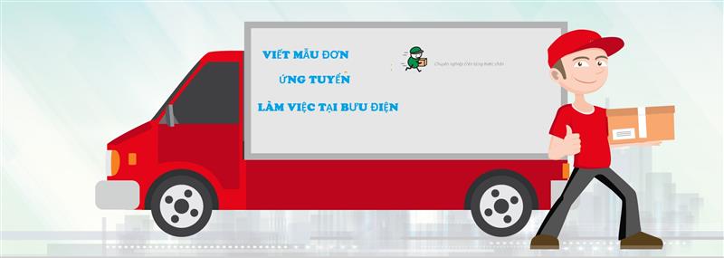 Viết phần mở đơn xin việc vào bưu điện