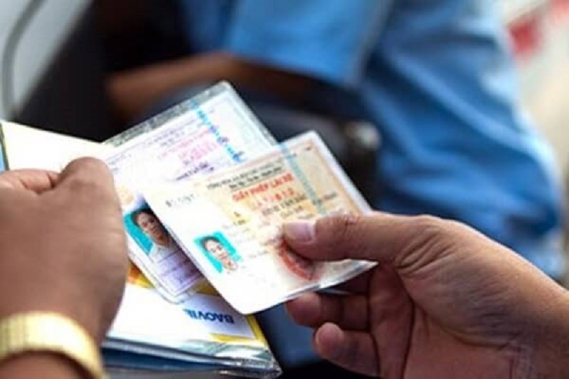 Mức xử phạt với xe chưa đăng ký