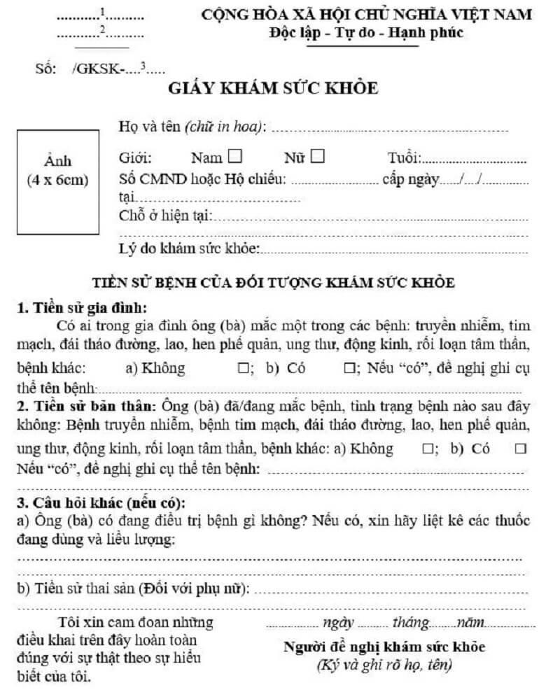 Được nhận xét kết quả trong từng phần khám