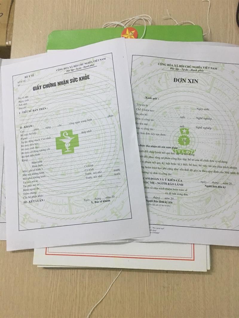 Mẫu hồ sơ xin việc viết sẵn