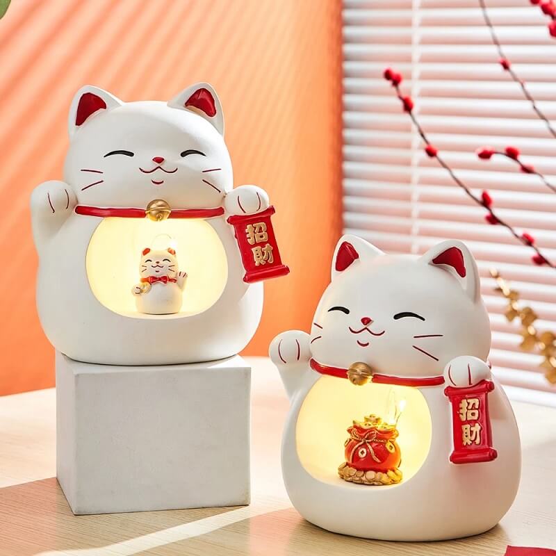 Mèo thần tài còn gọi là Maneki Neko