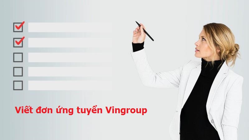 Kết đơn ứng tuyển Vingroup