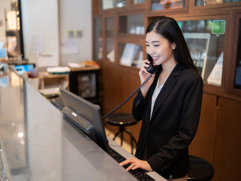 Mô tả công việc lễ tân tòa nhà