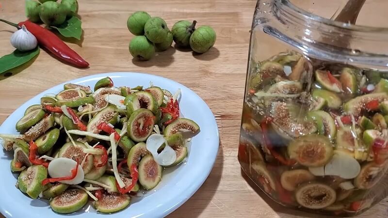 Quả sung được sử dụng trong nhiều món ăn