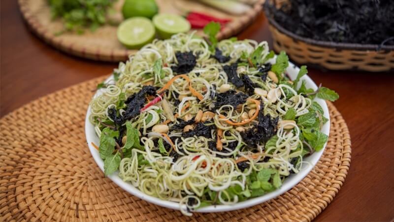 Rong tóc tiên xuất hiện trong nhiều công thức nấu ăn