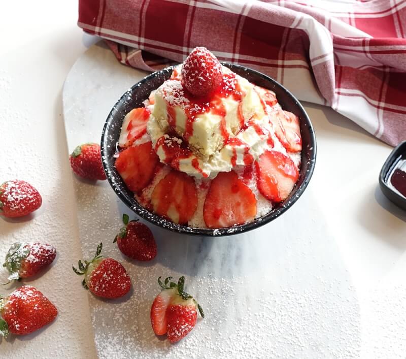 Bingsu trở thành món ăn vặt được yêu thích