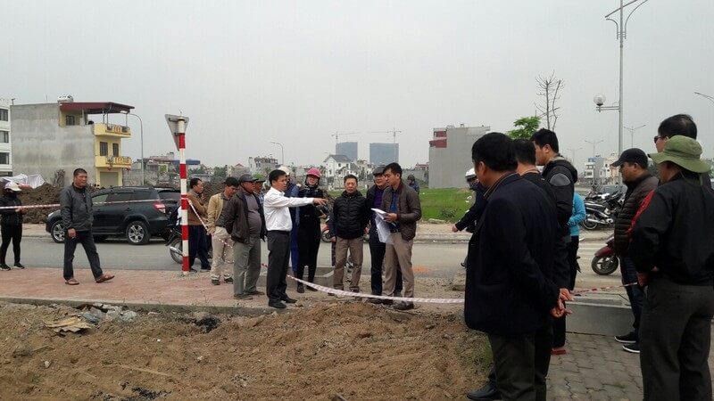 Bàn giao đất trên thực địa