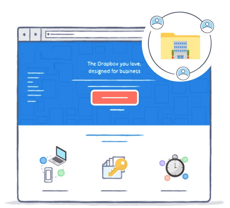 Dropbox cung cấp nhiều gói mua thêm dung lượng
