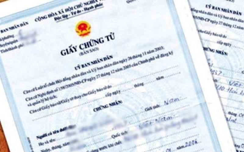 Mục đích sử dụng của mẫu giấy chứng tử