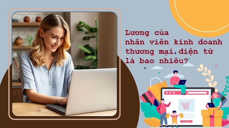 Mức lương dành cho nhân viên kinh doanh ngành thương mại điện tử