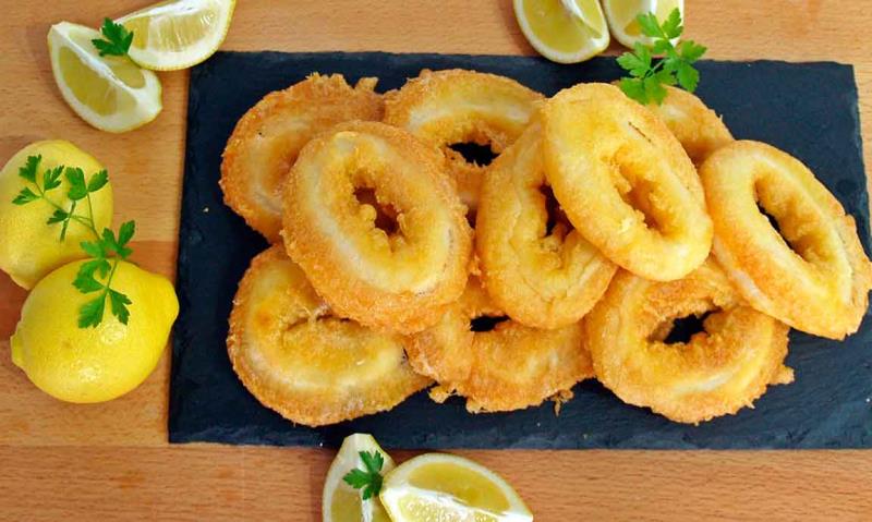 Tapas làm từ mực được nhiều người ưa thích