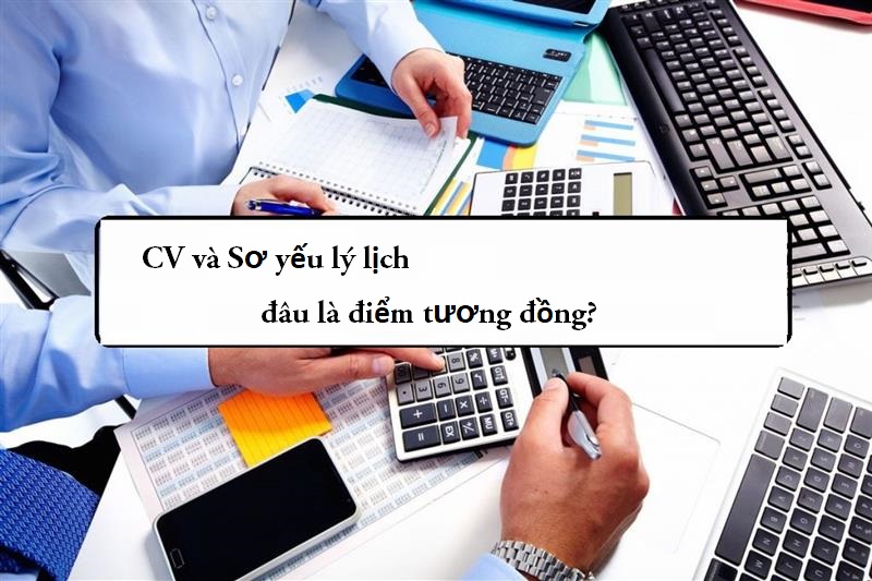 Tìm điểm tương đồng giữa CV xin việc và sơ yếu lý lịch