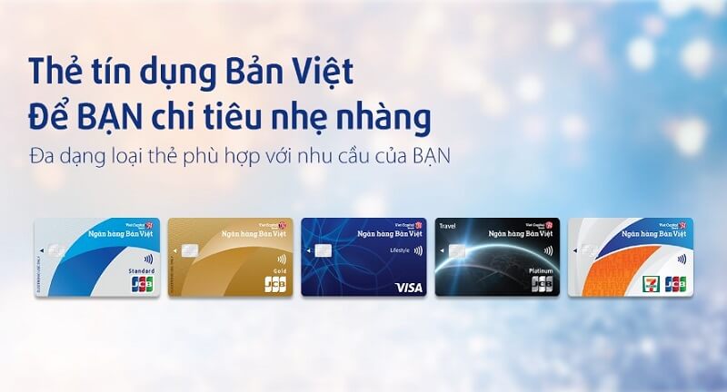 Thẻ của Ngân hàng Bản Việt