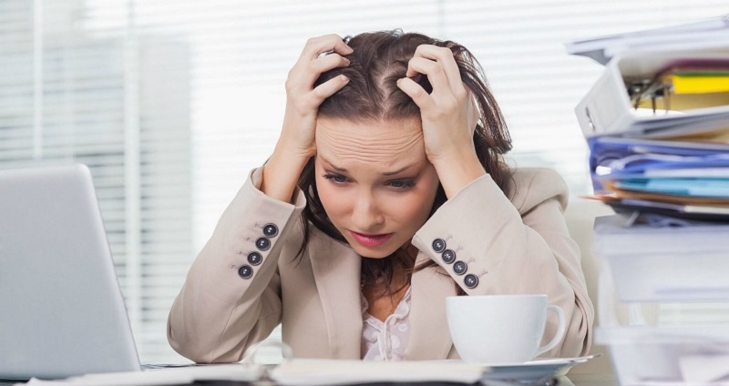 Âp lực công việc lớn 