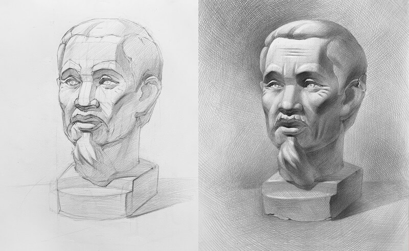 Thi vẽ mỹ thuật ở tổ hợp môn H06