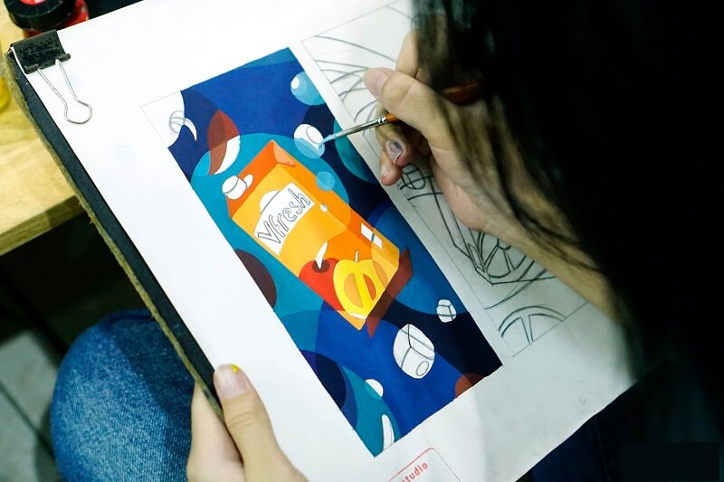 Thi khối H07 cần biết cách trang trí