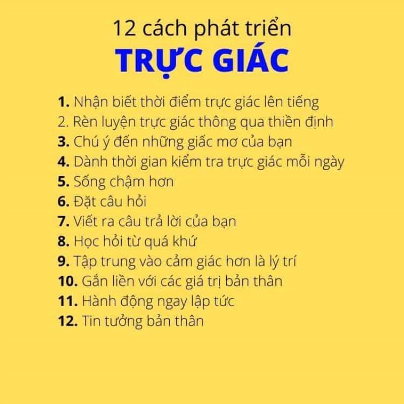 Ngồi thiền để rèn luyện trực giác