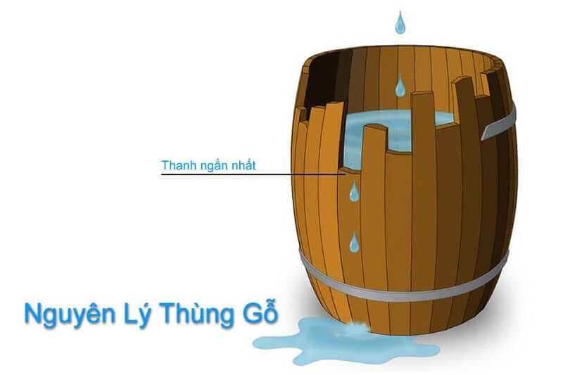 Hiểu đúng về nguyên lý thùng gỗ