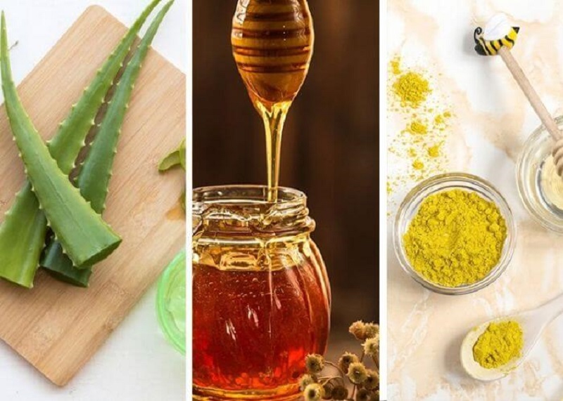 kết hợp nha đam với một số nguyên liệu tự nhiên