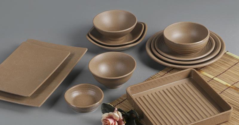 Nhựa Melamine được ứng dụng trong sản xuất bát đĩa