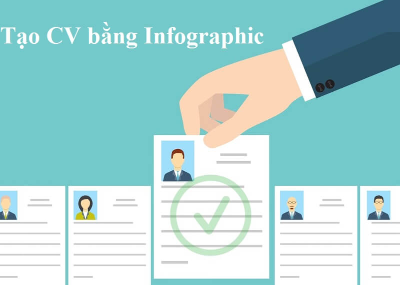 Lưu ý khi tạo CV bằng Infographic
