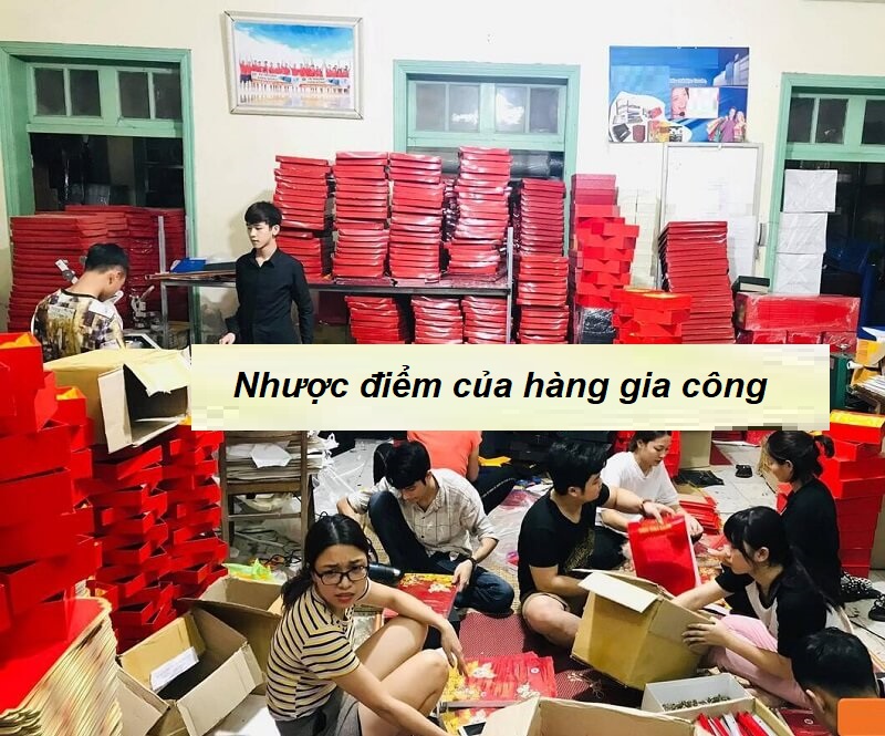 Hạn chế đến từ loại hàng hóa gia công