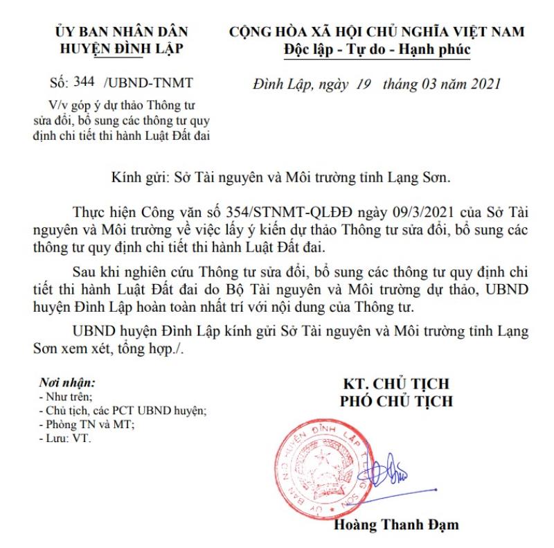 Nêu rõ nội dung của công văn