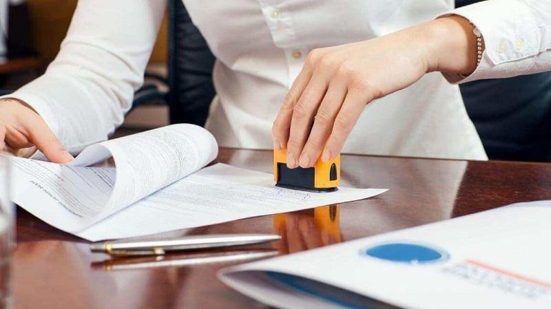 Nội dung có trên giấy đề nghị công bố